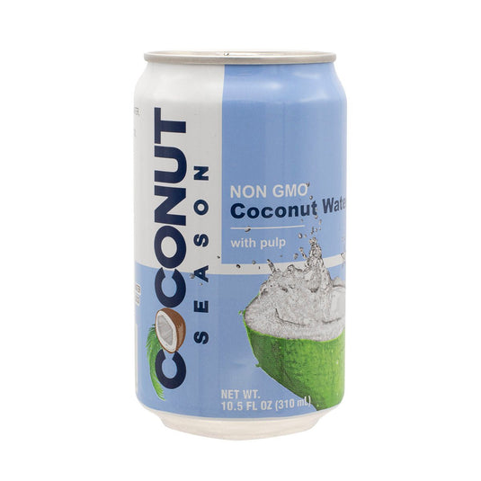 Coconut Season - Coconut Water Drink - Non GMO - 10.5 fl oz - 24 Pack - Polar