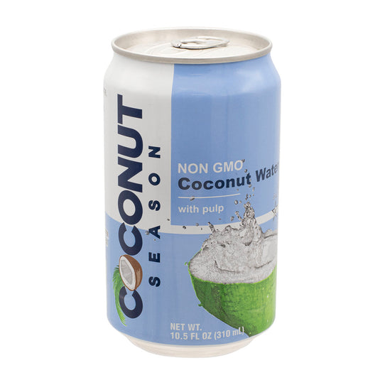 Coconut Season - Coconut Water Drink - Non GMO - 10.5 fl oz - 24 Pack