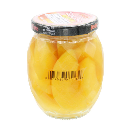 Sliced Peaches in Light Syrup - 10 oz - 12 Pack - Polar