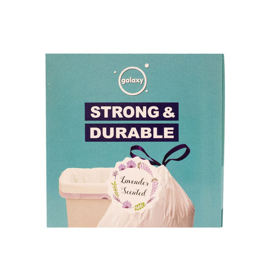 Tall Kitchen Drawstring Trash Bag - 13 Gallon - Lavender Scent - Multiple Pack Sizes - Polar
