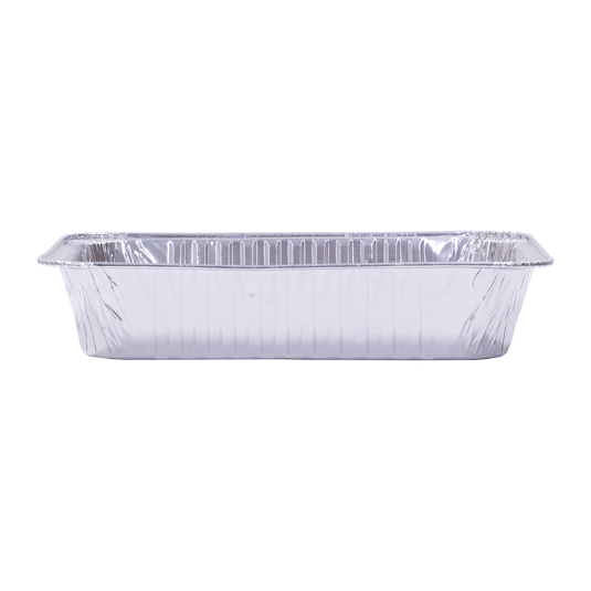 Dynamic Heavy Duty Aluminum Giant Lasagna Pans - 14.61" x 10.7" x 2.91“ – 60 Pack - Polar