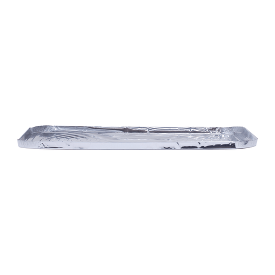 Dynamic Aluminum Full Size Steam Table Lid - 21.27" x 13.31" x 0.73" - 50 Pack - Polar