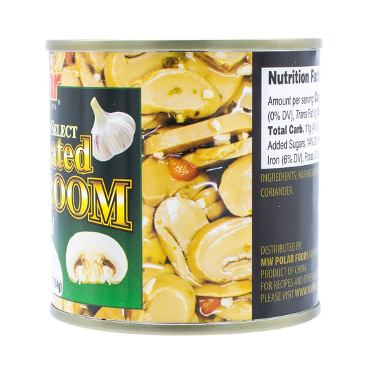 Sliced Marinated Mushrooms - 6.4 oz - 12 Pack - Polar