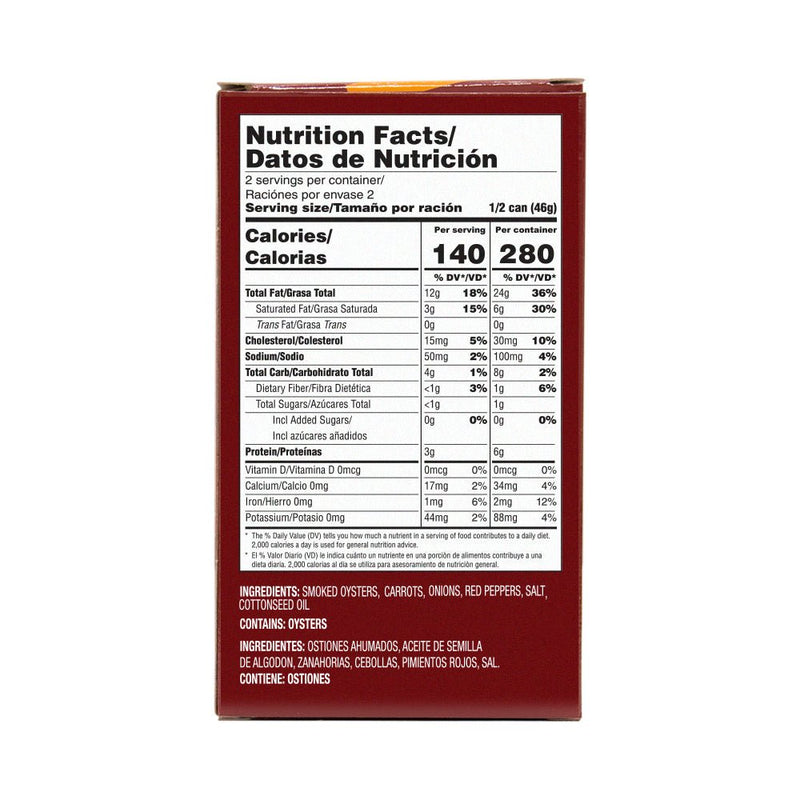 Load image into Gallery viewer, Gourmet Smoked Oysters with Vegetables - 3.53 oz - Multiple Pack Sizes - Polar

