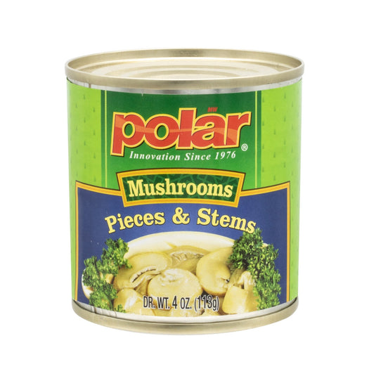 Pieces and Stems Mushrooms - 4 oz - 12 Pack - Polar