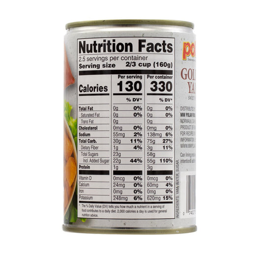 Golden Yams Sweet Potatoes - 15 oz - 12 Pack - Polar