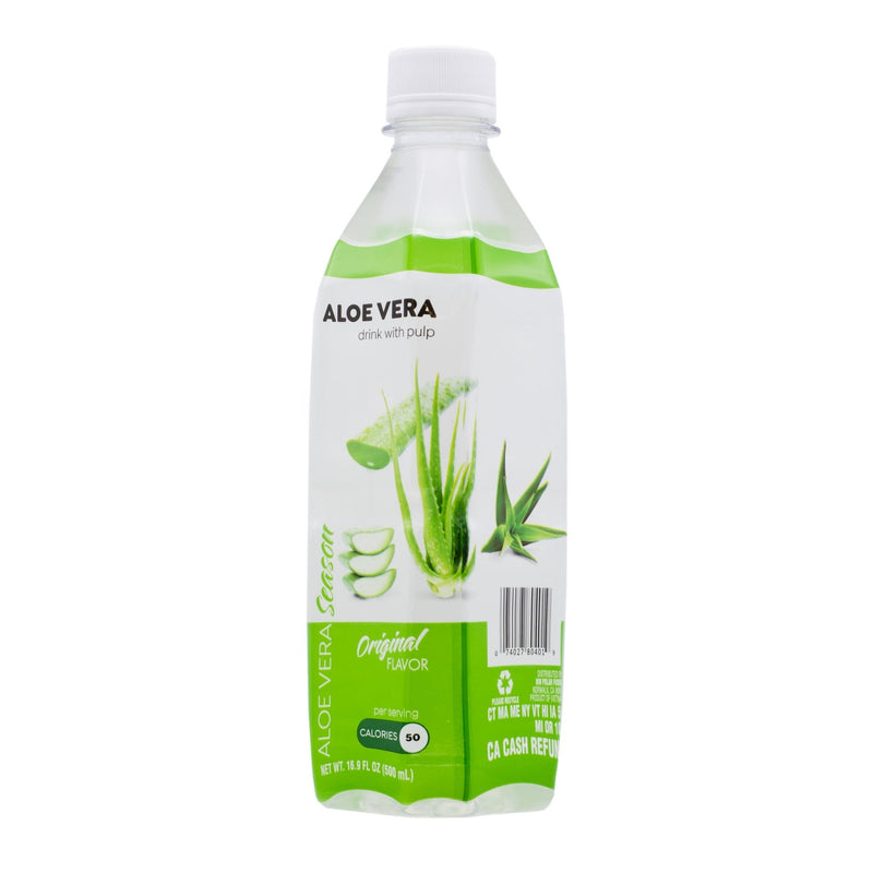 Load image into Gallery viewer, Aloe Vera Season - Aloe Vera Drink - Orignal Flavor - 16.9 oz - 12 Pack - Polar
