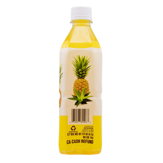 Aloe Vera Season - Aloe Vera Drink - Pineapple Flavor - 16.9 oz - 12 Pack - Polar