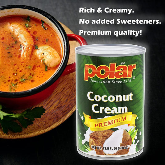 Coconut Cream Premium Unsweetened - 12 Pack