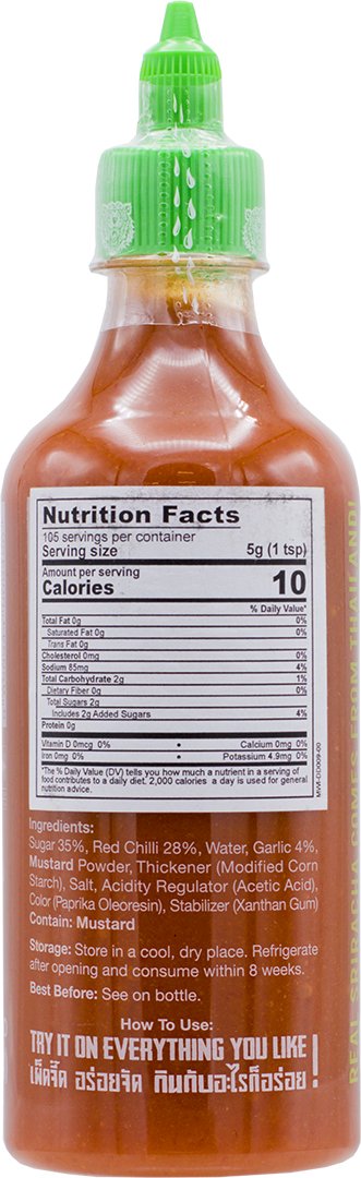 Crying Thaiger Mustard Chili Sauce - Multiple Pack Sizes - Polar
