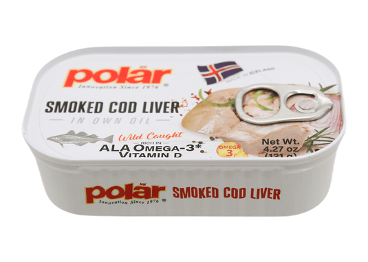 Polar Smoked Cod Liver in Own Oil - Polar