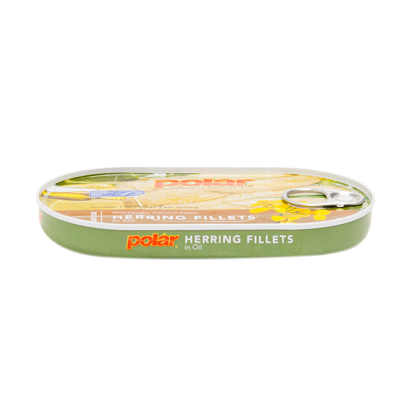 Load image into Gallery viewer, Polar Herring in Oil 3.53oz (Pack of 9 or 18) - MWPolar
