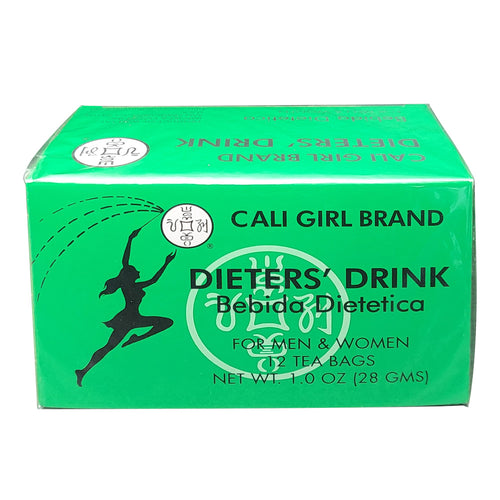 Cali Girl Dieter's Tea 12 Tea Bags Per Box (Pack of 4, 8, 12, 24, or 48) - MWPolar