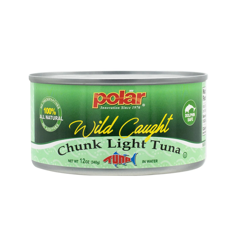 Load image into Gallery viewer, Chunk Light Tuna 12 oz (Pack of 6 or 12) - Polar
