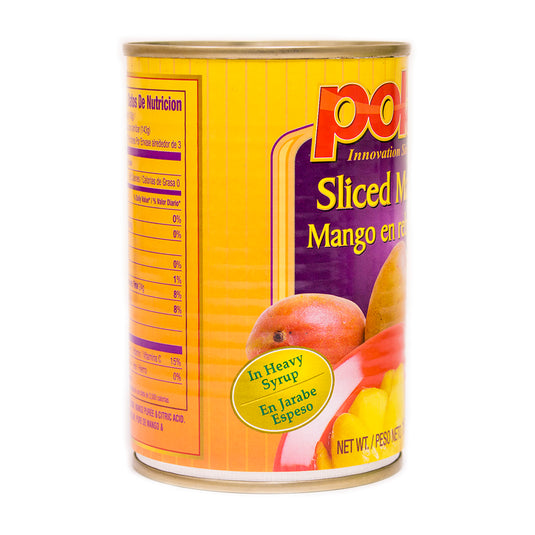 Sliced Mango in Light Syrup 15 oz (Pack of 6 or 12) - MWPolar