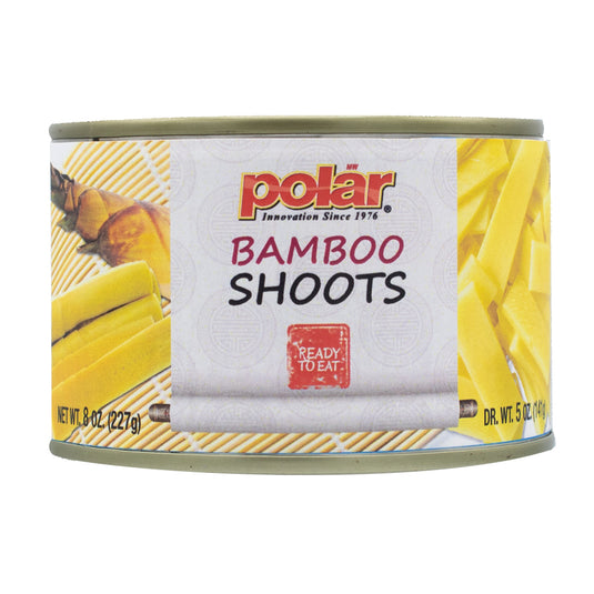 Sliced Bamboo Shoots 8 oz (Pack of 6 or 12) - MWPolar