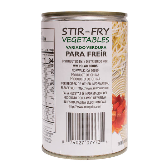 Stir Fry Vegetables 15 oz (Pack of 6 or 12) - MWPolar