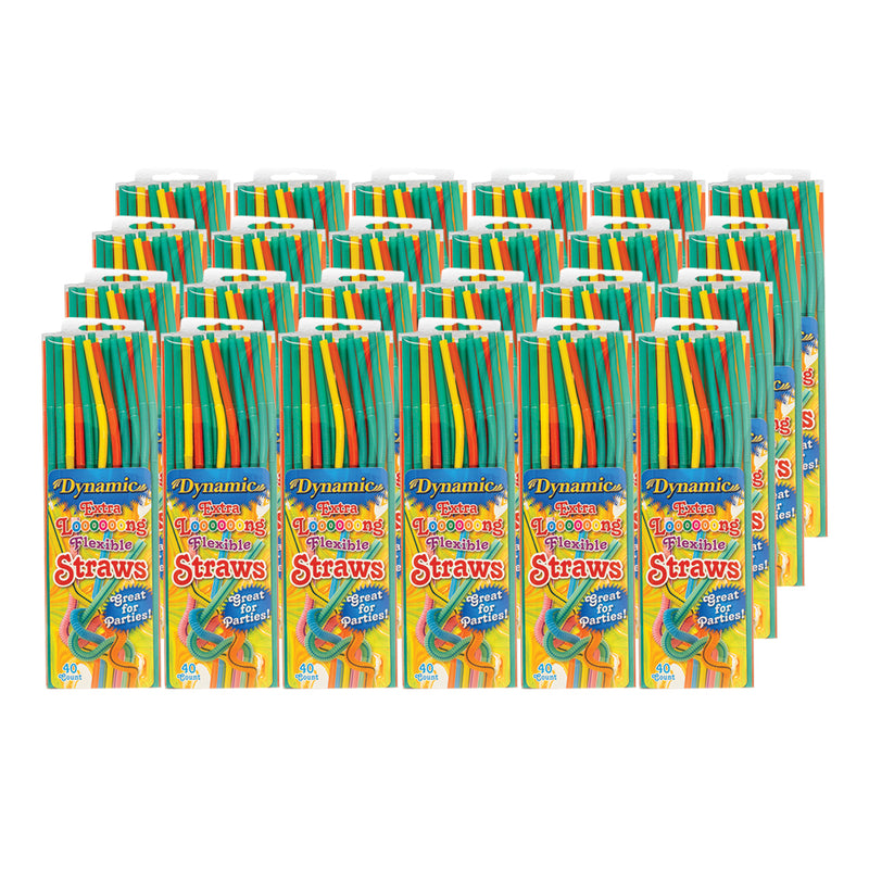 Load image into Gallery viewer, Extra Long Flexible Straws - (Pack of 240 straws, 480 straws, 960 straws) - MWPolar
