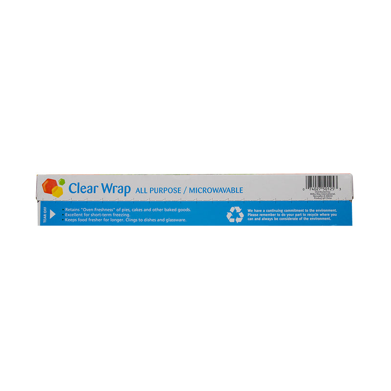 Load image into Gallery viewer, Plastic Food Wrap - 125 ft - (Pack of 4, 6, or 24) - MWPolar

