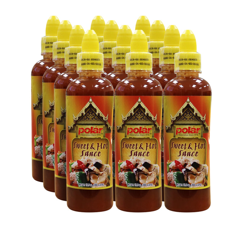 Load image into Gallery viewer, Sweet &amp; Hot Sauce 15.5 oz (Pack of 6 or 12) - MWPolar
