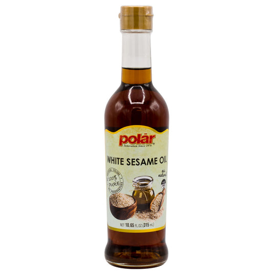 Premium White Sesame Oil 10.65 oz (Pack of 6)