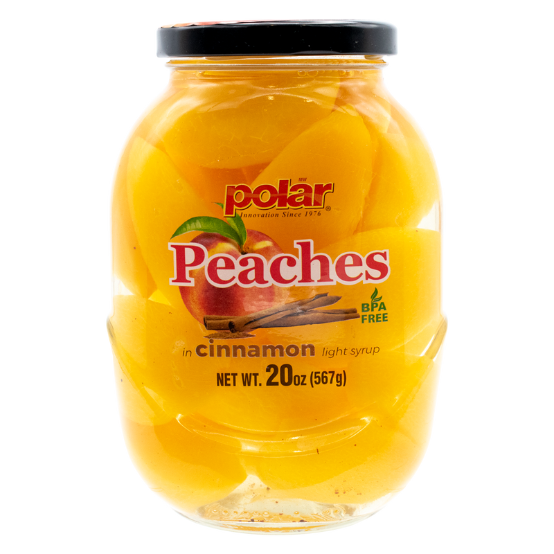 Load image into Gallery viewer, Peaches in Light Syrup with Cinnamon 19.5 oz (Pack of 6) - MWPolar
