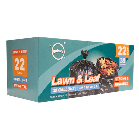 39 Gal Lawn & Leaf Trash Bag (Pack of 2 or 8) - MWPolar