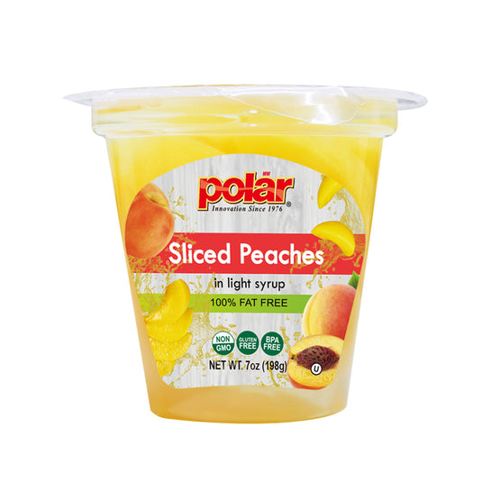 Sliced Peaches in Light Syrup 7 oz (Pack of 12) - MWPolar