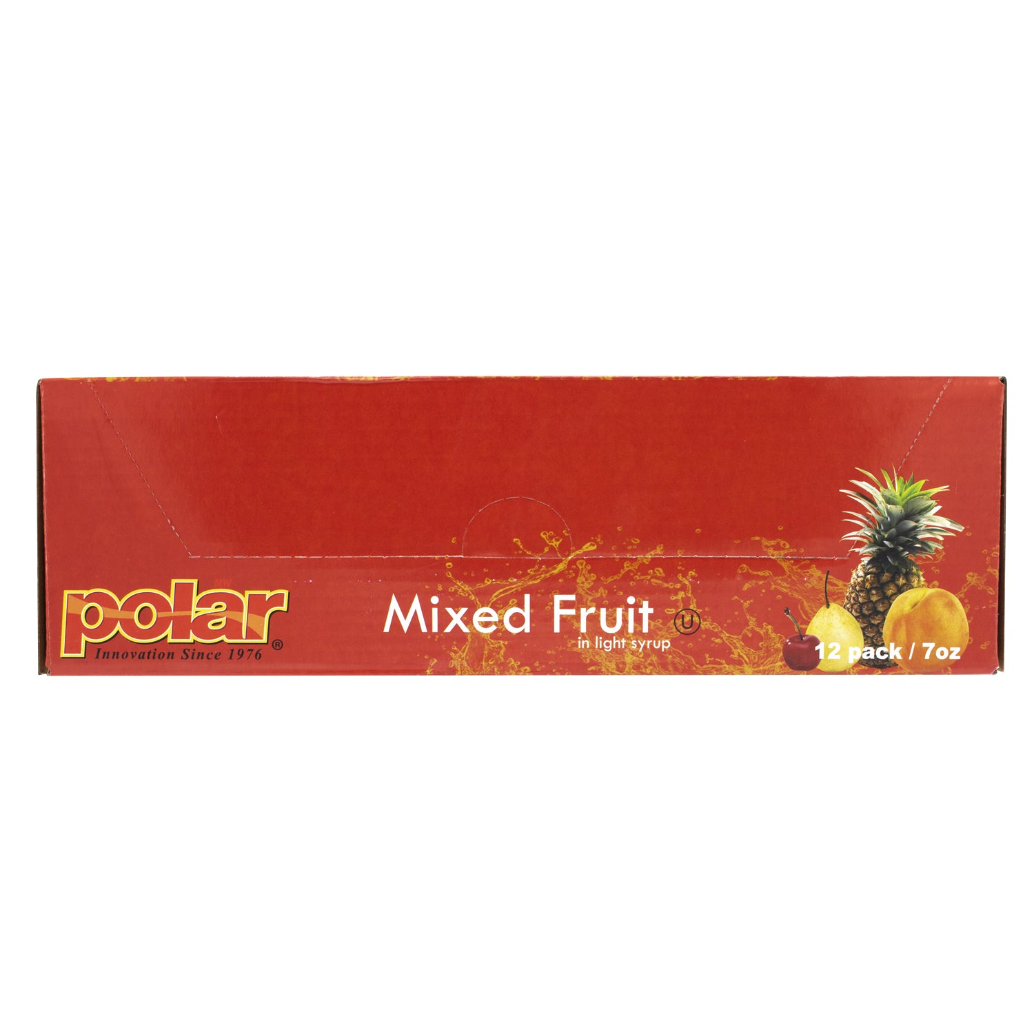FRUITS　No.12 Mixed Fruits in Light Syrup 7 oz (Pack of 12) | MW Polar