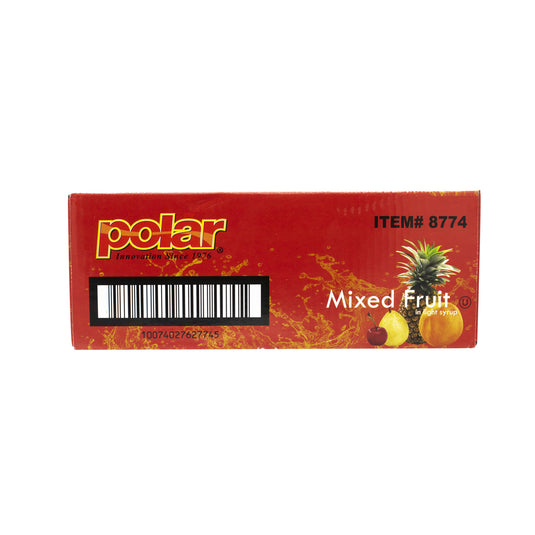 Mixed Fruits in Light Syrup - 7 oz - 12 Pack - Polar