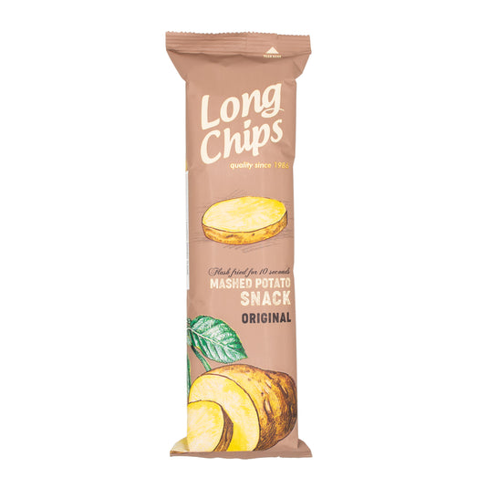 Long Chips Mashed Potato Snack Original Flavor 2.6 oz (Pack of 20)